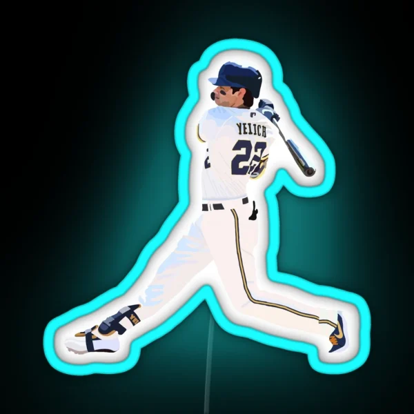 Christian Yelich RGB Neon Sign