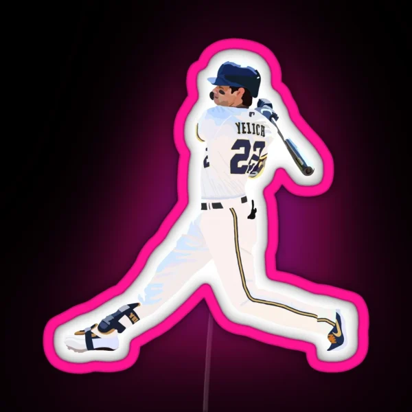 Christian Yelich RGB Neon Sign