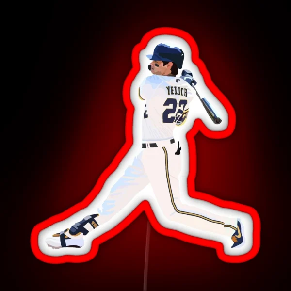 Christian Yelich RGB Neon Sign
