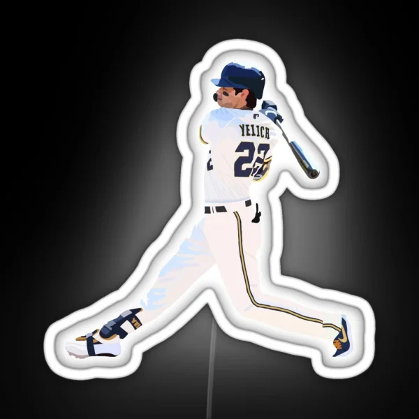Christian Yelich RGB Neon Sign