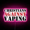 RGB Anti-Vaping Awareness Sign for Christian Communities and Families