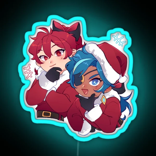 Christmas Ragbros RGB Neon Sign