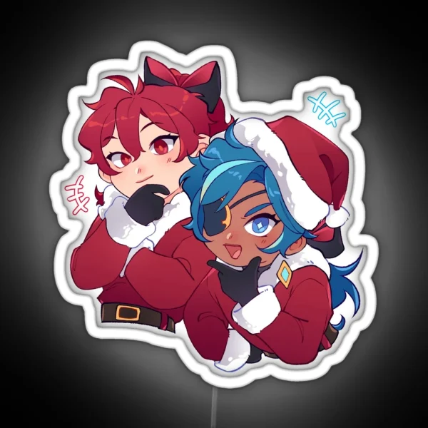 Christmas Ragbros RGB Neon Sign