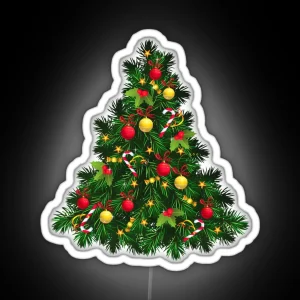 Christmas Tree RGB Neon Sign