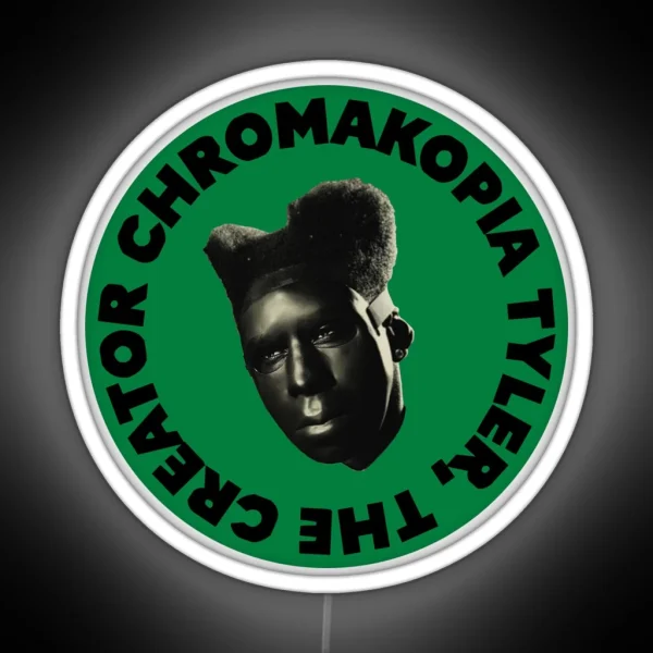 Chromakopia Badge Tyler The Creator RGB Neon Sign