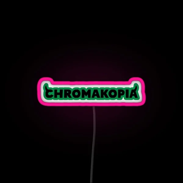 Chromakopia Tyler The Creator RGB Neon Sign