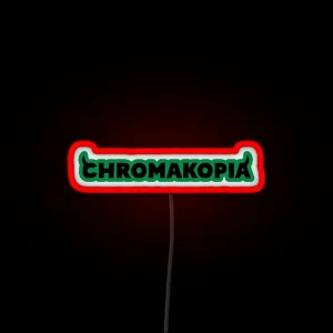 Chromakopia Tyler The Creator RGB Neon Sign