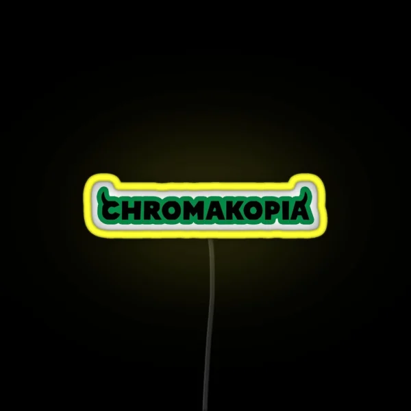 Chromakopia Tyler The Creator RGB Neon Sign