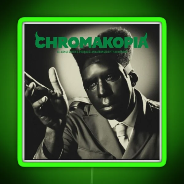 Chromakopia Tyler The Creator RGB Neon Sign