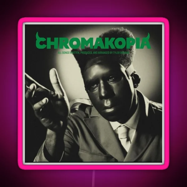 Chromakopia Tyler The Creator RGB Neon Sign