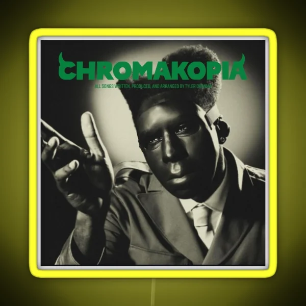 Chromakopia Tyler The Creator RGB Neon Sign