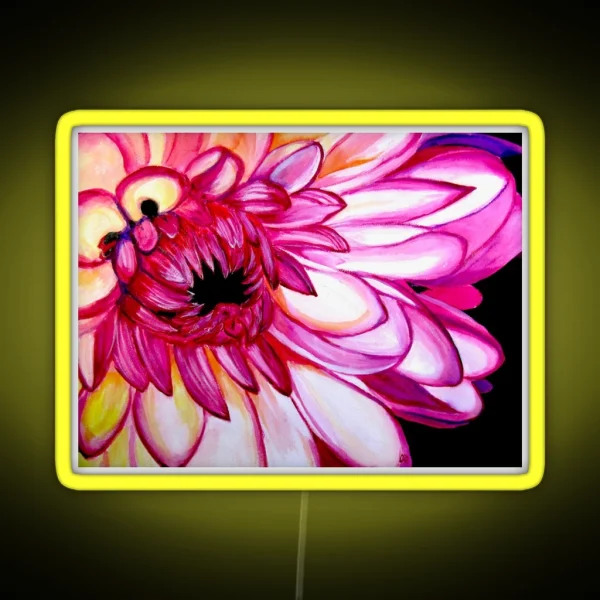 Chrysanthemum RGB Neon Sign