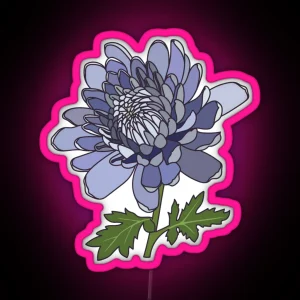 Chrysanthemum RGB Neon Sign