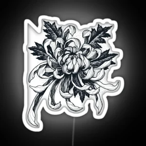 CHRYSANTHEMUM RGB Neon Sign