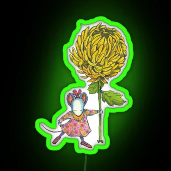 Chrysanthemum RGB Neon Sign