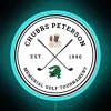Vintage Neon Sign for Historic Golf Tournament Championship Memories Established