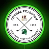 Golf Tournament Memorabilia Neon Sign, Retro Decor, Tournament Spirit Focused
