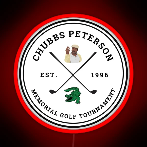 Chubbs Peterson Memorial Golf Tournament Est RGB Neon Sign