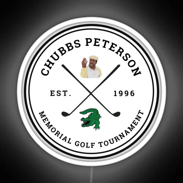 Chubbs Peterson Memorial Golf Tournament Est RGB Neon Sign