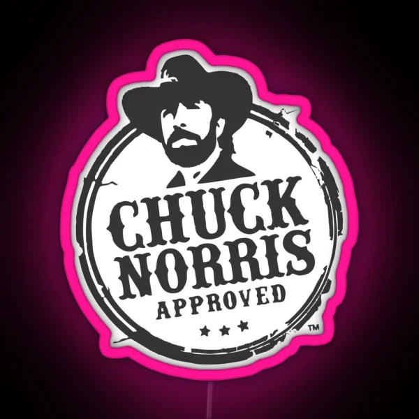 Chuck Norris RGB Neon Sign