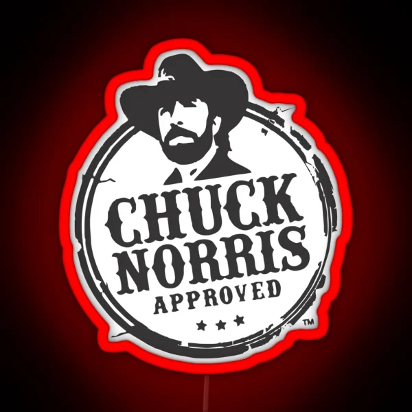 Chuck Norris RGB Neon Sign