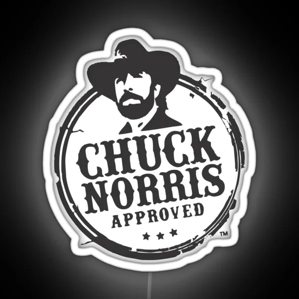 Chuck Norris RGB Neon Sign
