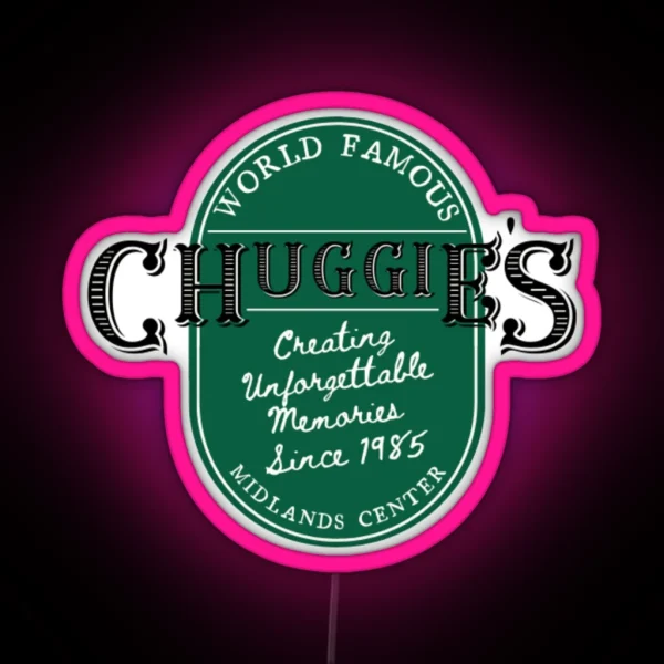 Chuggie S Bar And Grill RGB Neon Sign