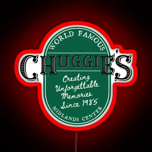 Chuggie S Bar And Grill RGB Neon Sign