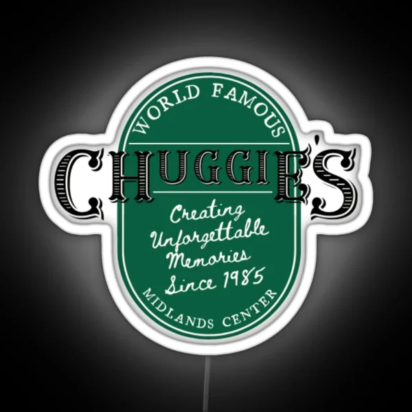 Chuggie S Bar And Grill RGB Neon Sign