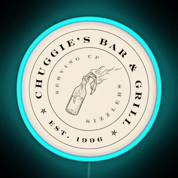 Chuggie S Bar And Grill RGB Neon Sign