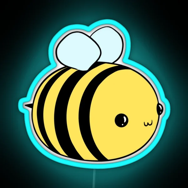 Chunky Bee RGB Neon Sign