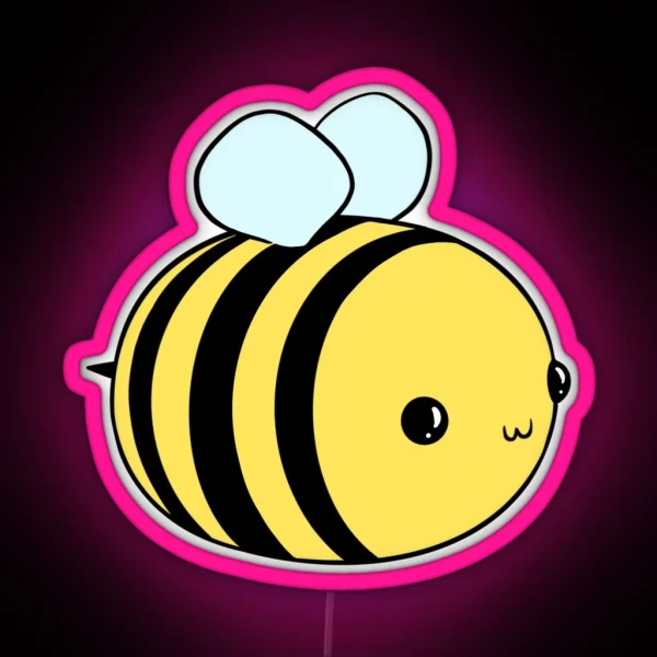 Chunky Bee RGB Neon Sign