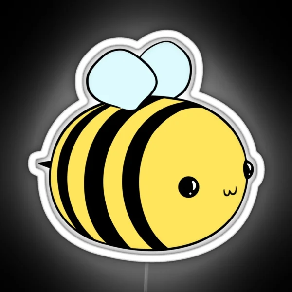 Chunky Bee RGB Neon Sign