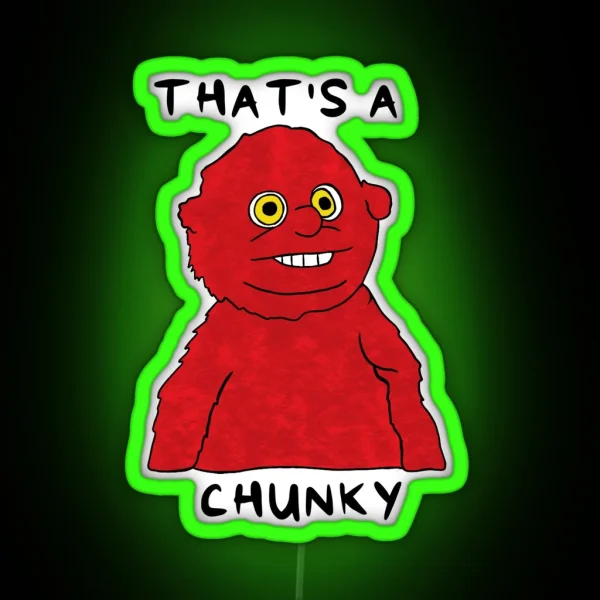 Chunky RGB Neon Sign