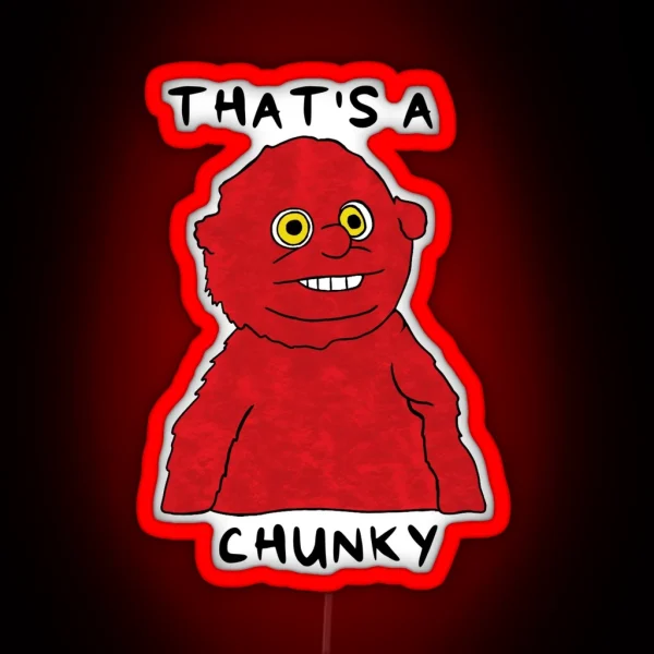 Chunky RGB Neon Sign