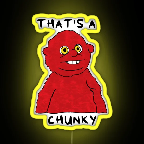 Chunky RGB Neon Sign