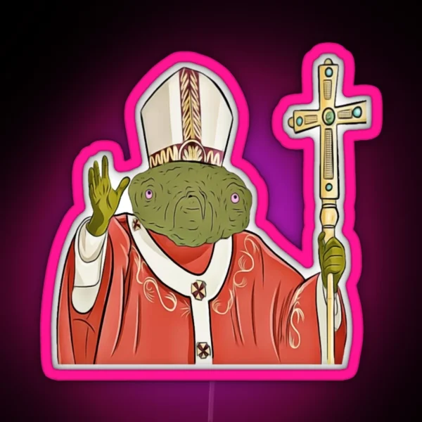 Church Of Clarence The Big Lez Show RGB Neon Sign