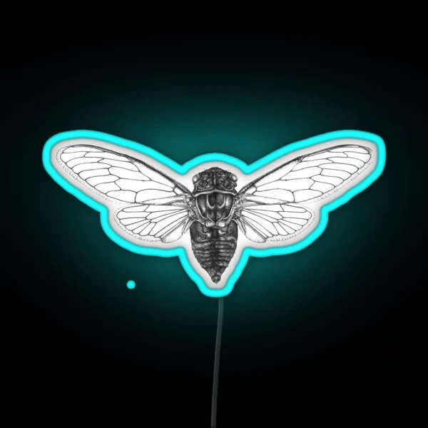 Cicada RGB Neon Sign