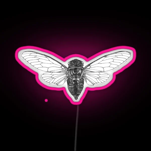 Cicada RGB Neon Sign