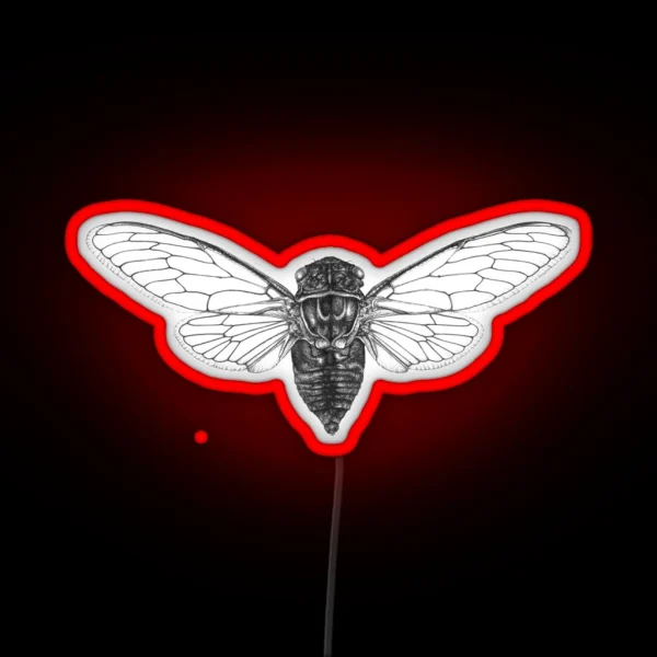 Cicada RGB Neon Sign