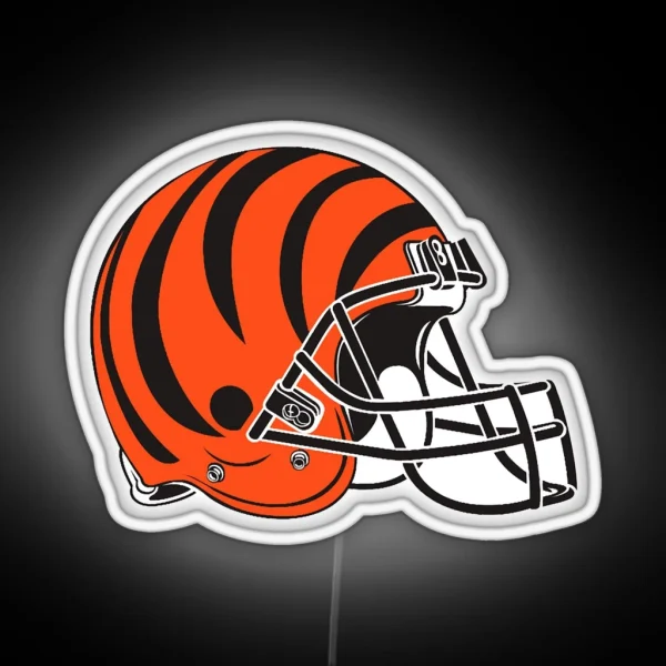 Cincinnati Bengals Helmet RGB Neon Sign