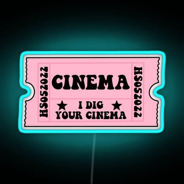 Cinema HS RGB Neon Sign
