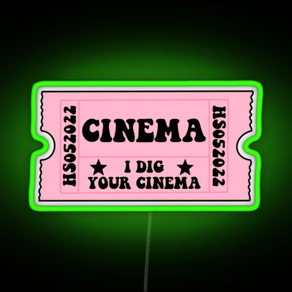 Cinema HS RGB Neon Sign