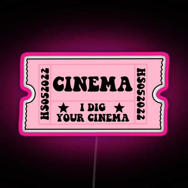 Cinema HS RGB Neon Sign