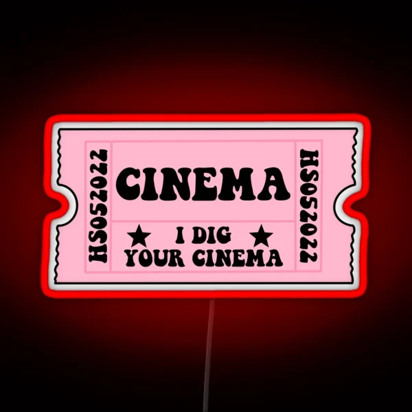 Cinema HS RGB Neon Sign