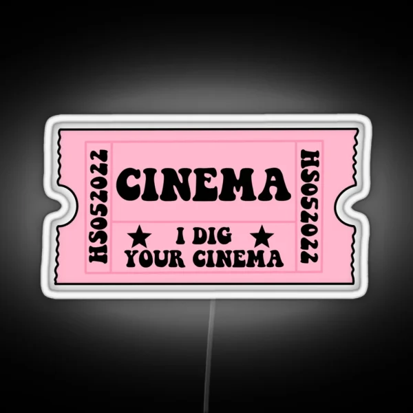 Cinema HS RGB Neon Sign