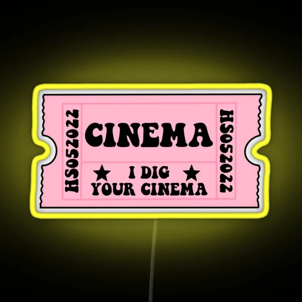 Cinema HS RGB Neon Sign