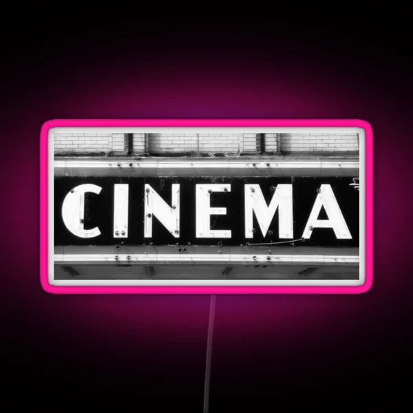Cinema RGB Neon Sign