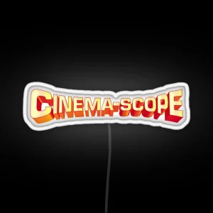 Cinemascope RGB Neon Sign