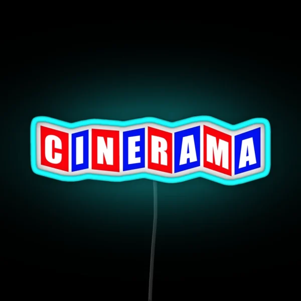 Cinerama RGB Neon Sign